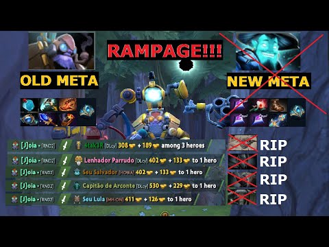 TINKER (AFTER NERF) VS STORMSPIRIT (NEW META) WHO WINS?! | HOW TO DO A RAMPAGE EASILY | DOTA 2 WTF.