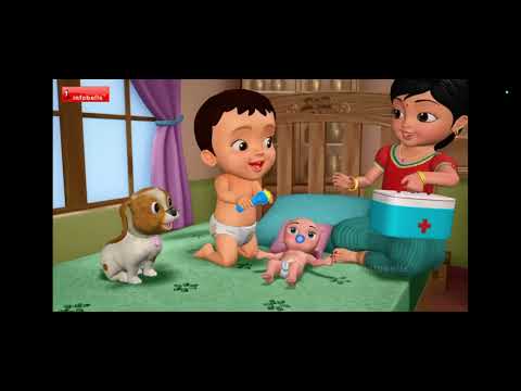 Chitti Aduttidane Doctor Doctor - Playing with Toys | Kannada Rhymes & Kids Cartoons |