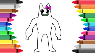 How to DRAW Banbaleena GARTEN OF BANBAN