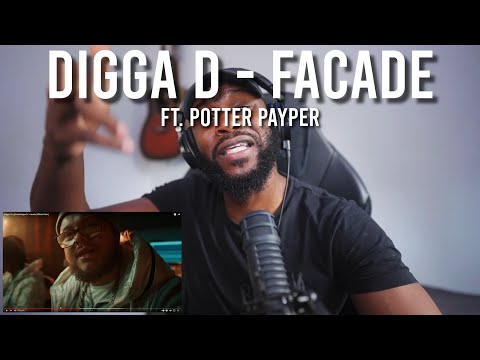Digga D ft. @PotterPayperTV - Facade (Official Video) [Reaction] | LeeToTheVI