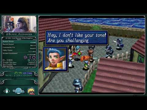 Shining Force III Segmented any% in 9:53:44, Part 1 of 2