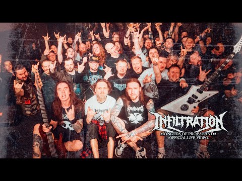 Infiltration [Death Metal] - MONGERS OF PROPAGANDA [OFFICIAL VIDEO] 2023
