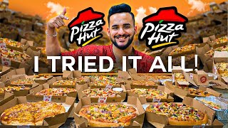 I ORDERED the entire PIZZA HUT MENU !! *TOO EXPENSIVE*