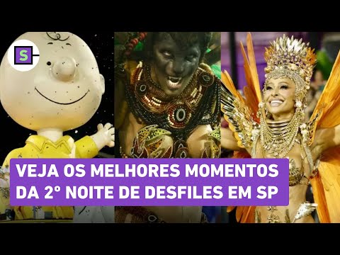 Carnaval 2025: melhores momentos das escolas de São Paulo na segunda noite