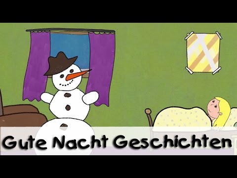 😴 Gute Nacht Geschichte: Gute Nacht, lieber Schneemann || || Weihnachts-Geschichten für Kinder