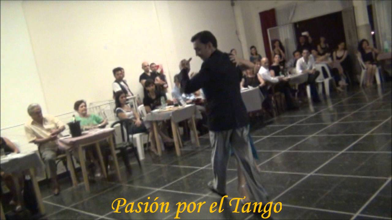 INES MUZZOPAPPA y DEMIAN GARCIA Bailando MILONGA ORIENTAL en FLOREAL MILONGA