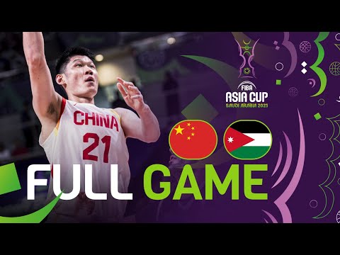 Group Phase | China v Jordan | Full Basketball Game | FIBA Asia Cup 2025