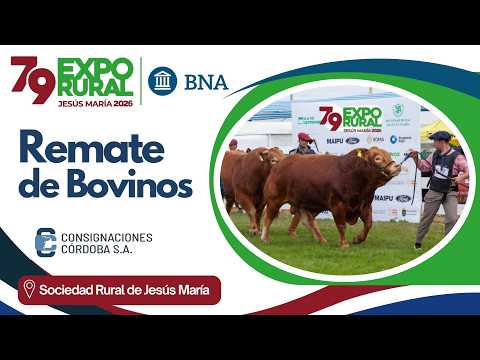 Acto Inaugural | Remate de Bovinos  y Equinos 79º Expo Rural de Jesús María