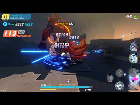 Honkai Impact 3 SEA Exalted Abyss Red Redlotus 342D Huodou 863 pt.