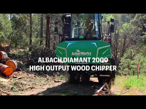 Sennebogen 718E and Albach Diamant 2000 Demo