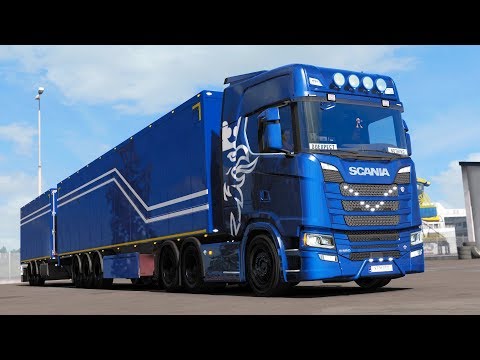 ETS2 1.32 open beta Scania S580 Göteborg - Linköping