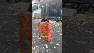 5000 Wala 🧨🧨🧨 #crackers #diwalifestival #fireworks #diwali #kids