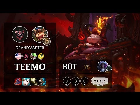 Teemo Bot vs Kai'Sa - NA Grandmaster Patch 10.6