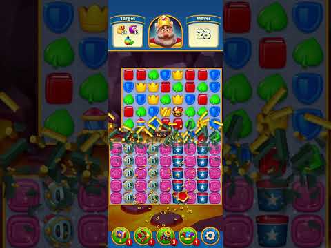 Statisfying Destroy Royal Match Level 4124 #games #royalmatch #music #short #statisfying #destroy