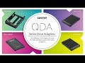 QDA Series Drive Adapters:  Use different drive types on your PC/NAS