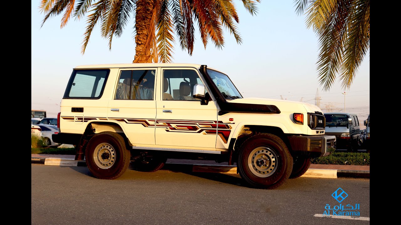 Toyota Land Cruiser 70 Diesel VDJ 4.5L V8 (5 Doors) 2024 SCREEN AND CAMERA , POWER WINDOW AND CENTER LOCK , video