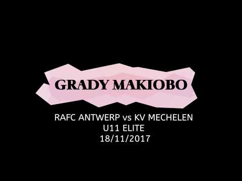 Grady Makiobo U11 ELITE K.V. MECHELEN vs Royal Antwerp F.C.