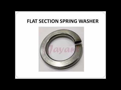 Flat Section Spring Washer- Stainless Steel 202/304/316 Copper,Brass,Flat Section Spring Washers