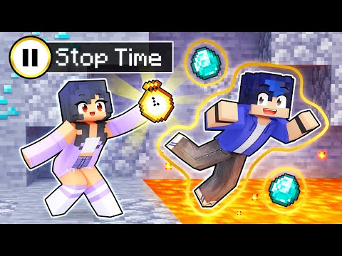 TIME-STOPPING Aphmau SAVES Friends in Minecraft?!