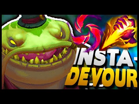 THESE GANKS ARE TOO OP! Instant devour with Hail of Blades Tahm Kench Jungle!