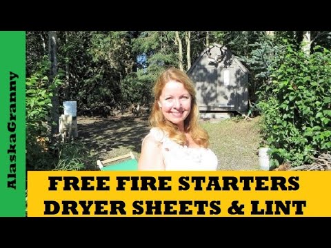 Fire Starters With Dryer Lint  Easy DIY Fire Starters