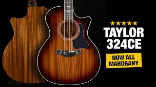 Video thumbnail for 2022 Taylor 324ce - Now ALL MAHOGANY! by Acoustic Letter