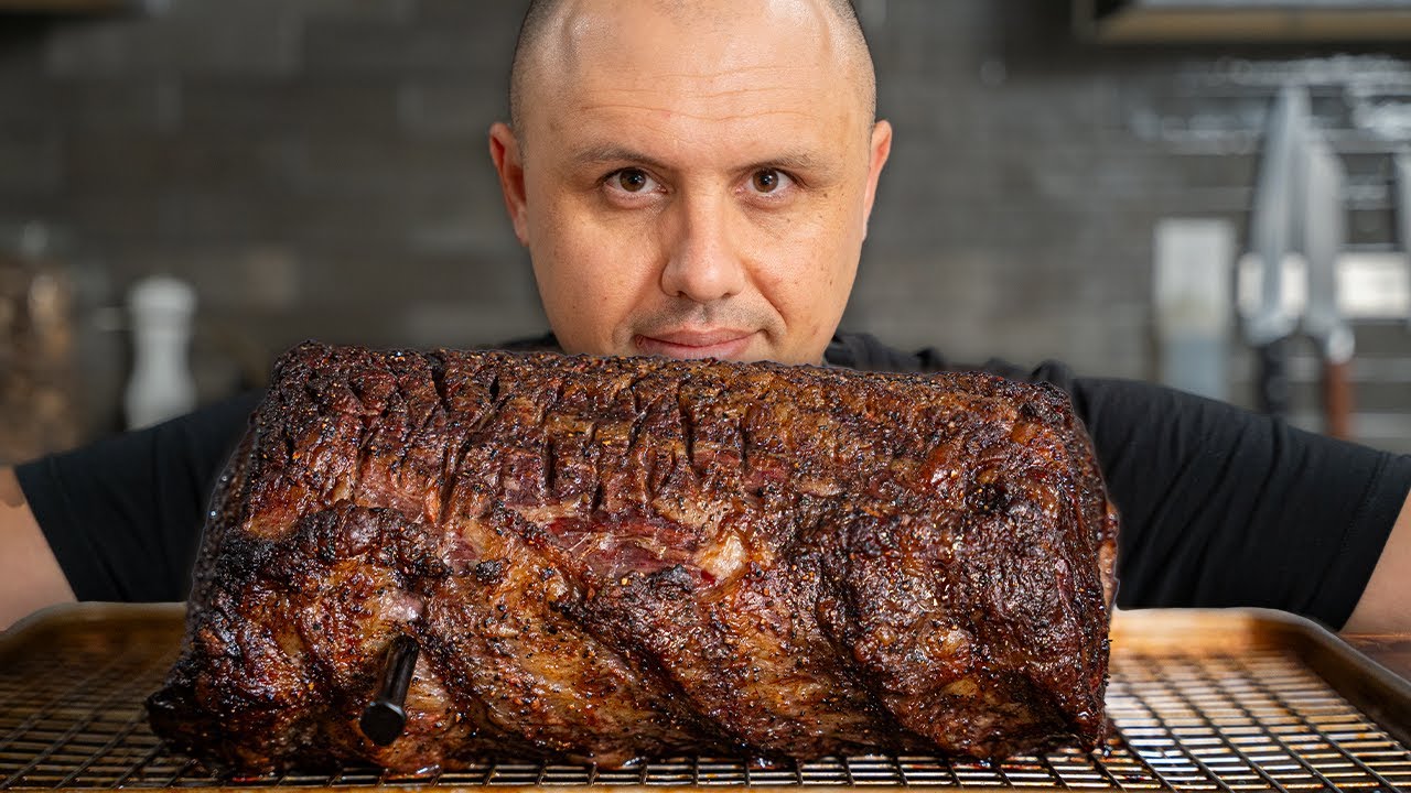 Perfect Prime Rib with Dry Brine and Horseradish Sauce