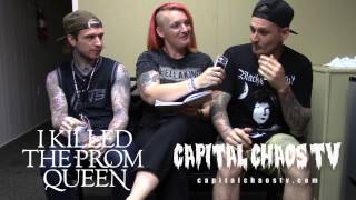 SHANE O'BRIEN and JAMIE HOPE of I KILLED THE PROM QUEEN Interviewed on CAPITALCHAOS TV