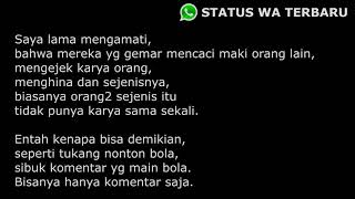 Download lagu QUOTES CACI MAKI #STATUS WA TERBARU mp3 Download lagu QUOTES CACI MAKI #STATUS WA TERBARU mp3