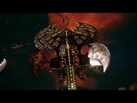 Skalgrim Mod 2021: Cairn Annihilator - Necrons vs Imperial Navy - Battlefleet Gothic Armada 2