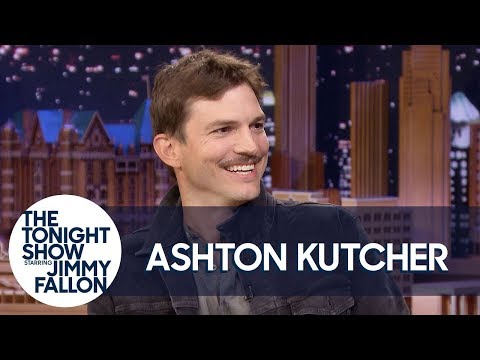 Ashton Kutcher Says Adele Might Be Responsible For His Burt Reynolds Mustache