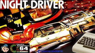 NIGHT DRIVER – Commodore 64 (1982) | HAL Laboratory's First-Person Racing Classic