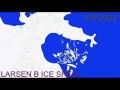 CLIMATE CHANGE LARSEN B ICE SHELF ANTARCTICA