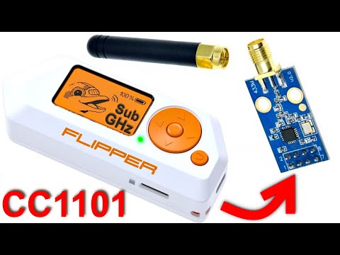 Flipper Zero External CC1101 SubGHZ module DIY...