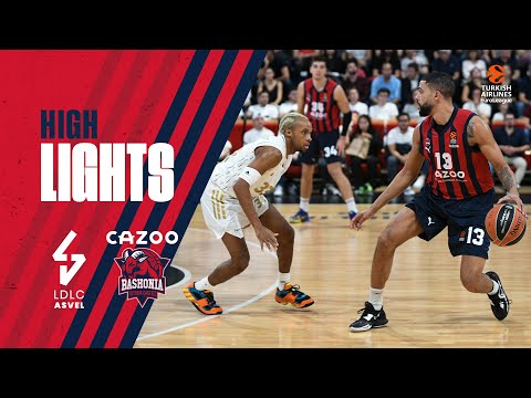 Asvel Villeurbanne 87-61 Cazoo Baskonia  Highlights  Euroleague R 5