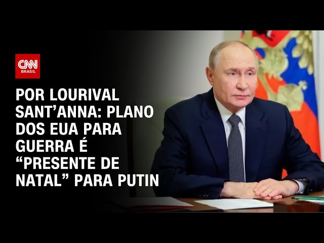 Análise: Plano de Trump para guerra na Ucrânia é “presente de Natal” para Putin | CNN PRIME TIME