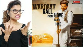 Wardaat (Full Video) | Singga | Desi Crew | Latest Punjabi Songs 2019 |Reaction By Vaishnavi Combine