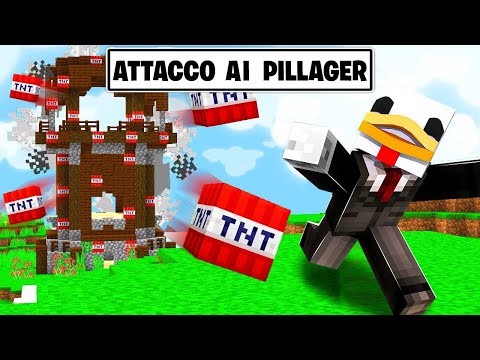 HO DISTRUTTO LA TORRE DEI PILLAGER SU MINECRAFT