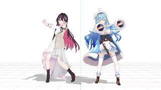 test Azki, 雪花ラミィ 愛包ダンスホール