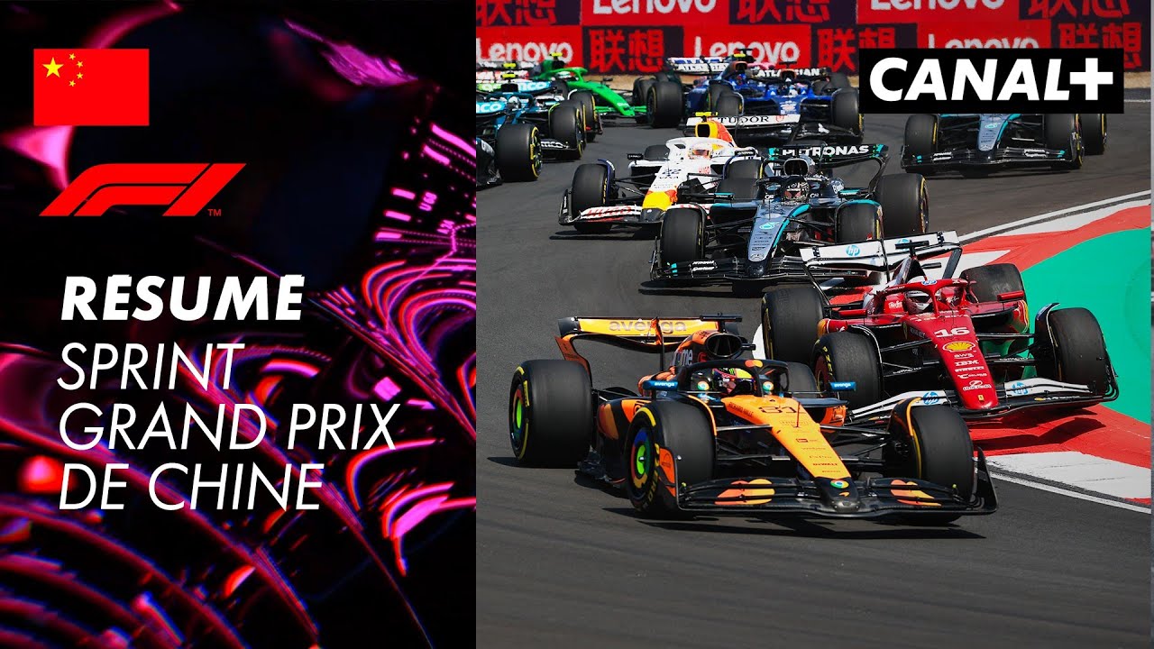 Le résumé de la course sprint du Grand Prix de Chine 2025 - F1