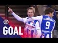 GEWELDIGE UITHAAL VAN MICHEL VLAP | Vitesse - sc Heerenveen (02-02-2019) | Goal