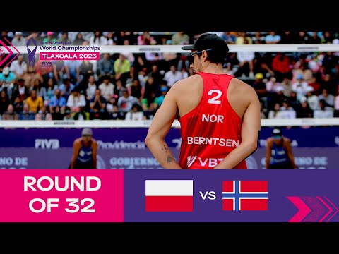 Łosiak/Bryl vs. Mol, H./Berntsen - Round of 32 Highlights | Tlaxcala 2023 #mexbeachvolley