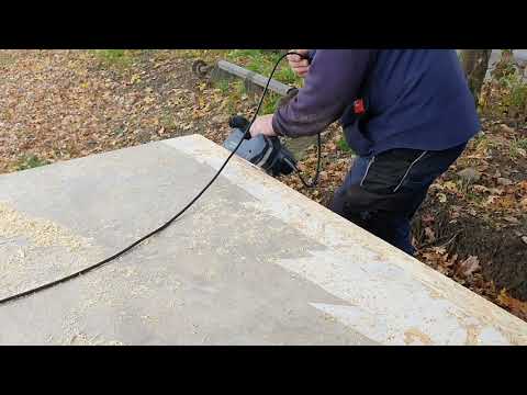 Festool Hobel, Holz einfach entgraten