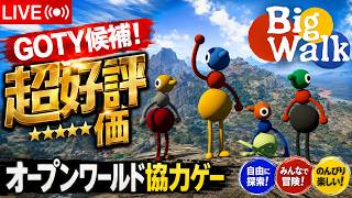 GOTY候補と言われているオープンワールド謎解き協力ゲーはどんなゲームなのか？実際に遊んでみるぞ！【Big Walk】