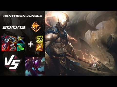 JUNGLE Pantheon vs Kha'Zix - NA Challenger Patch 26.1