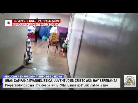 Araucania en Unidad, Tiempo de Cosecha