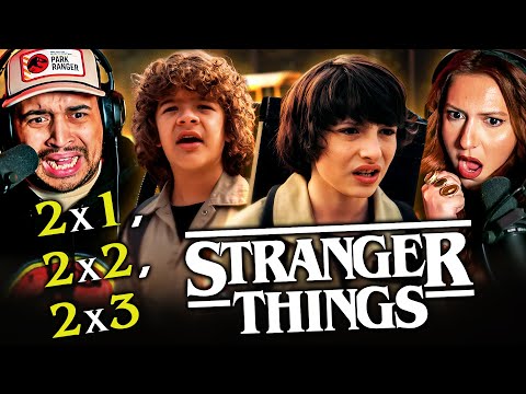STRANGER THINGS SEASON 2 EPISODES 1, 2 & 3 REACTION! – A NEW EVIL RISES IN HAWKINS – REVIEW