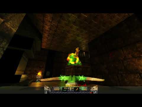 HERETIC HD PBR ReShade RAY TRACING GI - gameplay