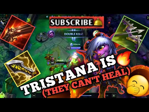 TRISTANA TOP VS SINGED [ABUSE] LEAGUE OF LEGENDS WILD RIFT GAMEPLAY