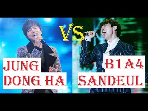EPIC TENORS BATTLE - Jung Dong Ha VS Sandeul B1A4 (정동하 vs 산들)